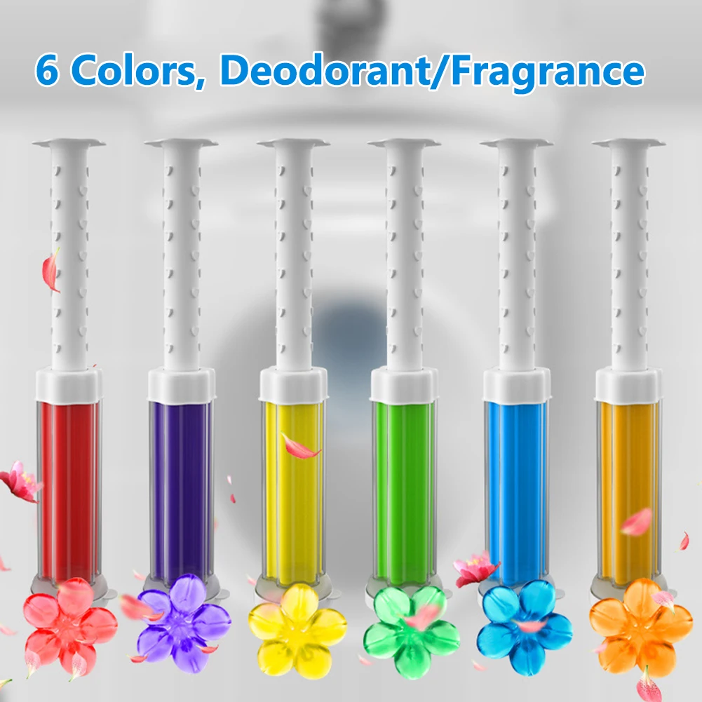 Home Bathroom Cleaning Kit - 5pcs/Set Flower Aromatic Toilet Cleaner Gel