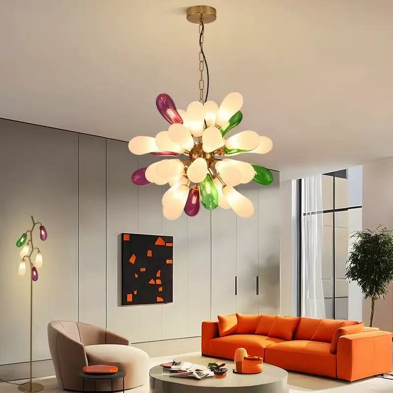 Modern Eggplant Design Colored - Home Bathroom Lighting Design ulasan dan harga