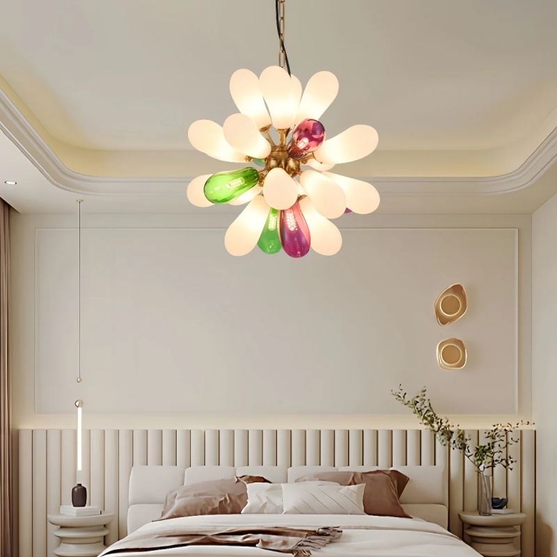 Modern Eggplant Design Colored - Home Bathroom Lighting Design ulasan dan harga