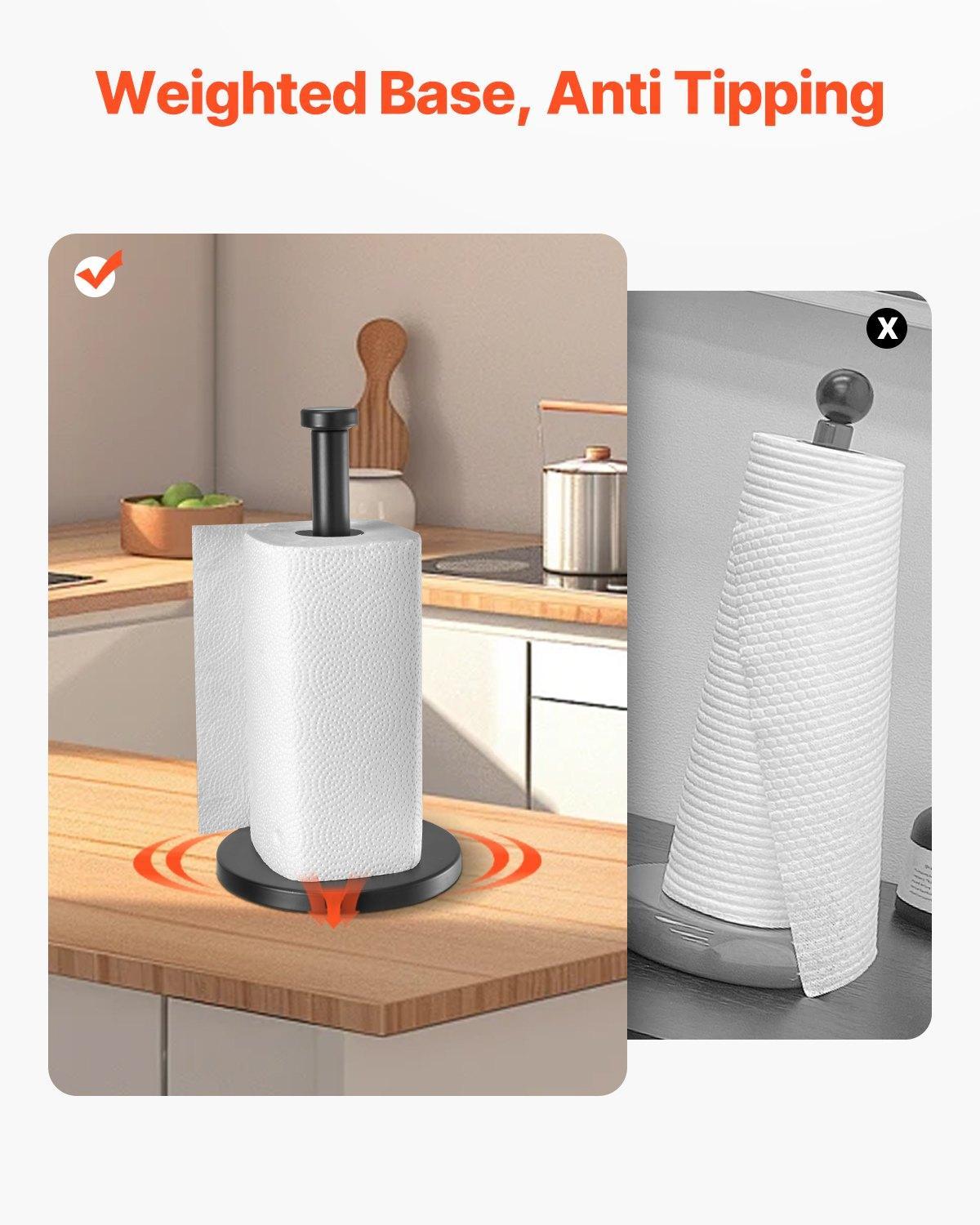 Steel Paper Towel Holder Count - Home Bathroom Paper Towel Holder ulasan dan harga