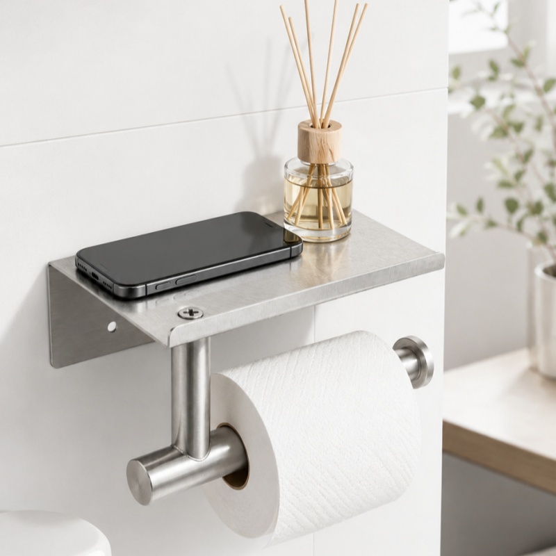 Stainless Steel Bathroom Paper - Home Bathroom Paper Towel Holder ulasan dan harga