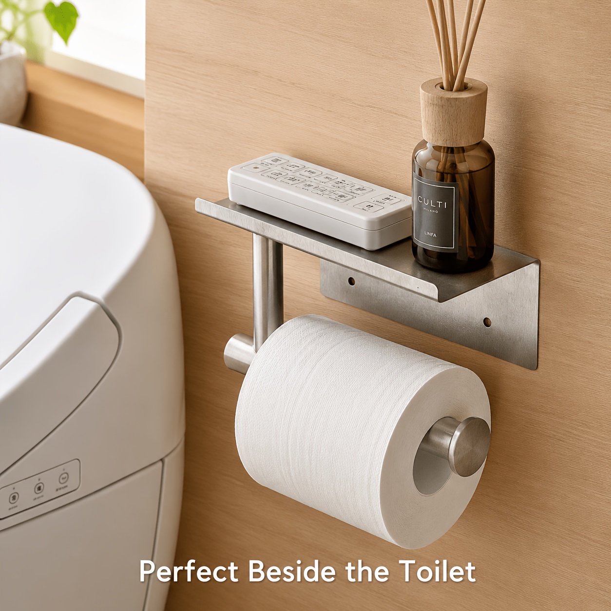 Stainless Steel Bathroom Paper - Home Bathroom Paper Towel Holder ulasan dan harga