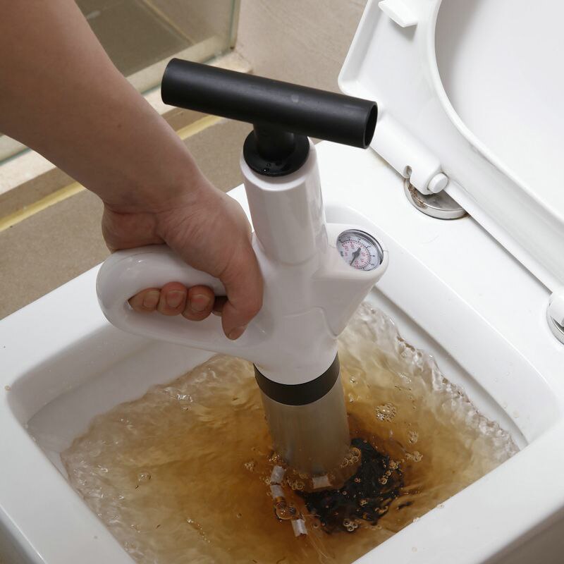 Stainless Steel Toilet Pipe Dr - Plunger Toilet ulasan dan harga
