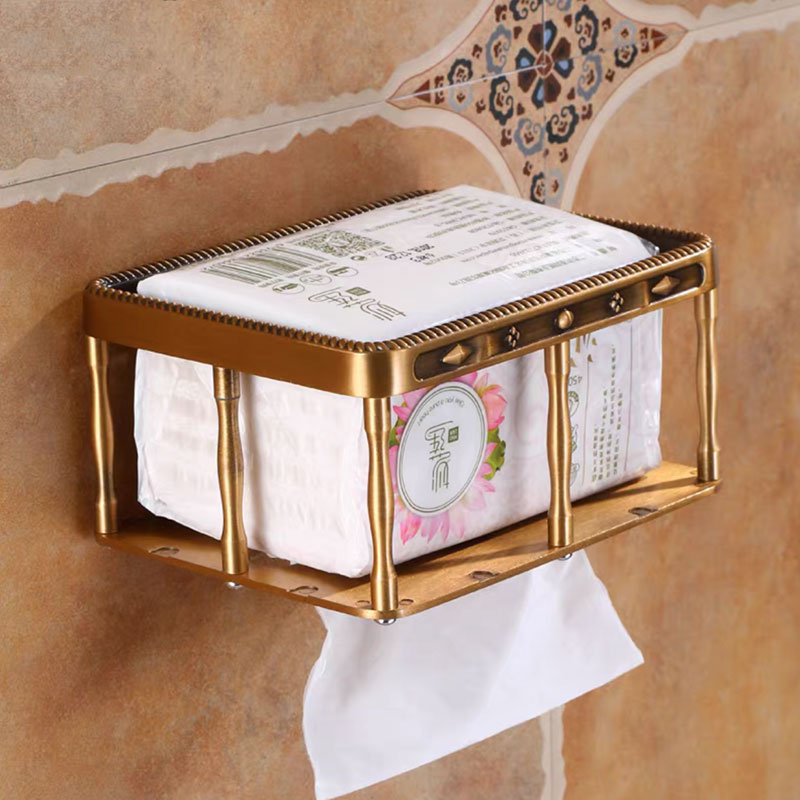 Tissue Box Holder Bathroom Wal - Home Bathroom Paper Towel Holder ulasan dan harga
