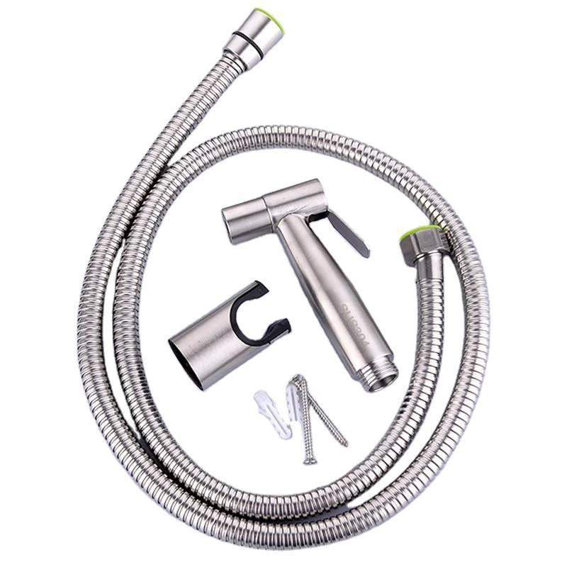Toilet Bidet Faucet Black Hand - Home Bathroom Cleaning Kit ulasan dan harga