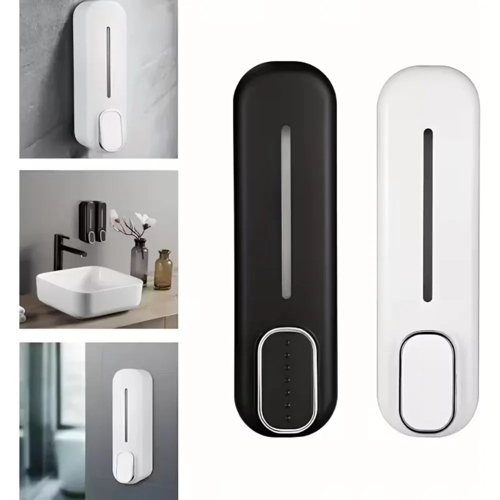 Wall Mounted Manual Soap Dispe - Home Bathroom Wall Soap Dispenser ulasan dan harga