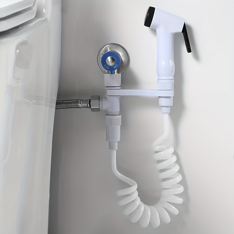 1set White Handheld Bidet Spra - Plunger Toilet ulasan dan harga
