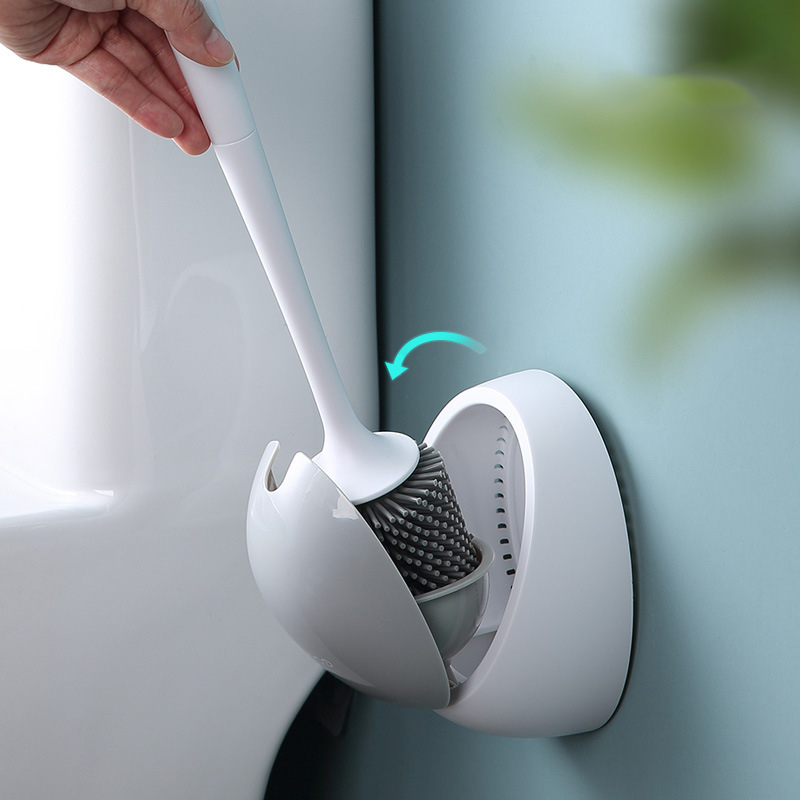 WIKHOSTAR TPR Silicone Toilet  - Home Bathroom Cleaning Kit ulasan dan harga