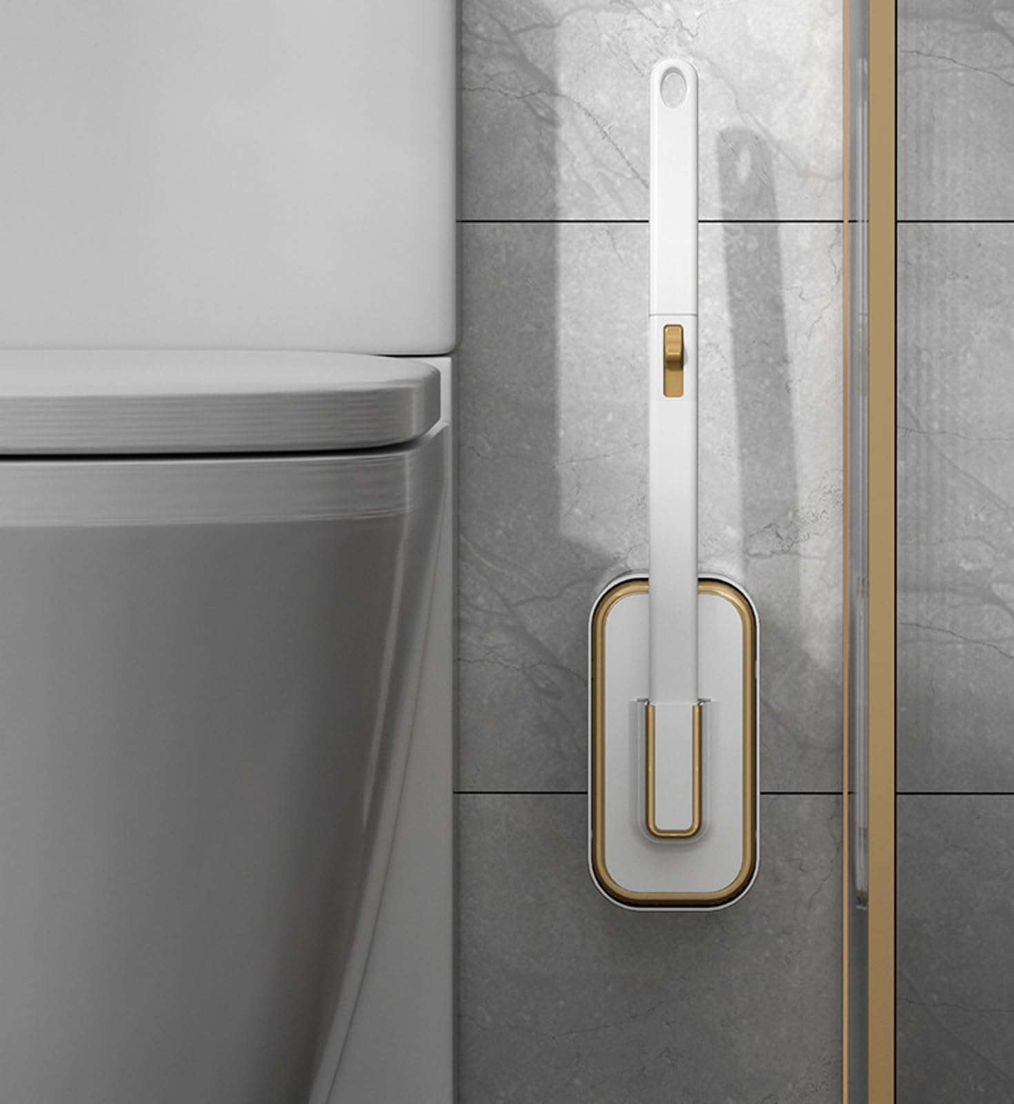 Wall Mounted Toilet Brush Set  - Plunger Toilet ulasan dan harga