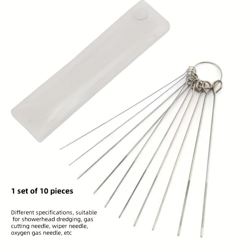 10 Stainless Steel Needle Show - Home Bathroom Cleaning Kit ulasan dan harga
