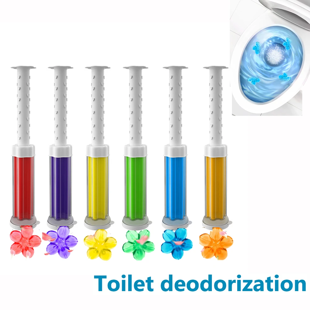 5pcs/Set Flower Aromatic Toile - Home Bathroom Cleaning Kit ulasan dan harga