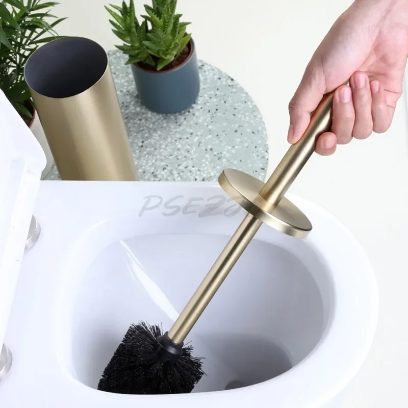 Stainless Steel Toilet Brush S - Home Bathroom Cleaning Kit ulasan dan harga