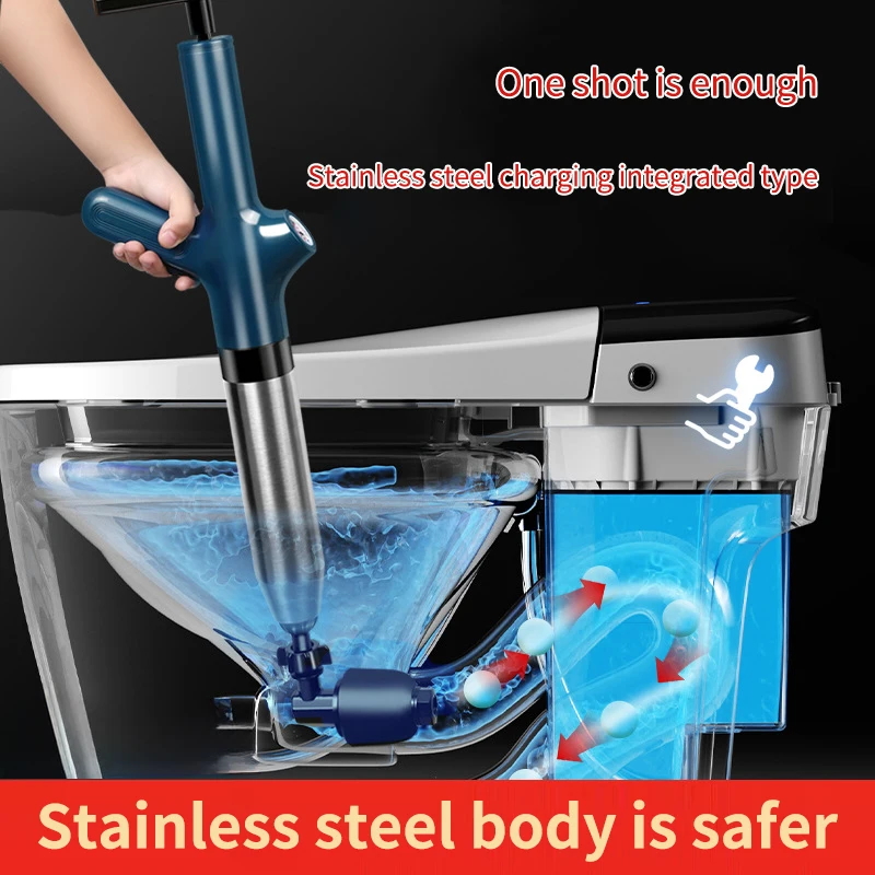 High Pressure Air Drain Blaste - Plunger Toilet ulasan dan harga