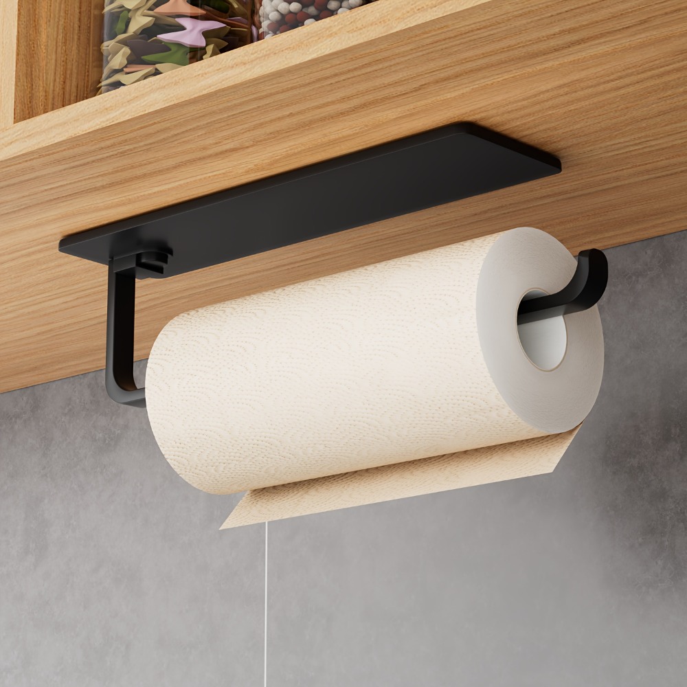 1pc Kitchen Towel Holder - Han - Home Bathroom Paper Towel Holder ulasan dan harga
