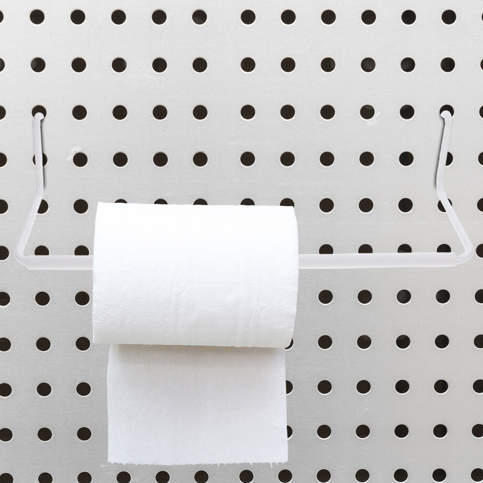 2Pcs Pegboard Paper Towel Hold - Home Bathroom Paper Towel Holder ulasan dan harga