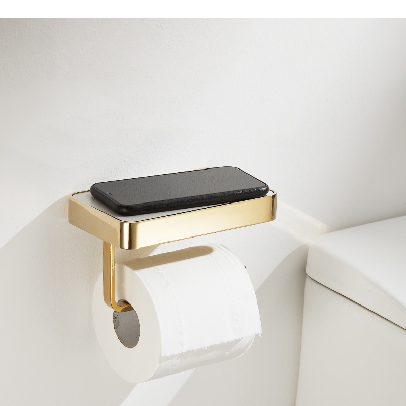 Metal Tissue Holder Rock Slab  - Home Bathroom Paper Towel Holder ulasan dan harga