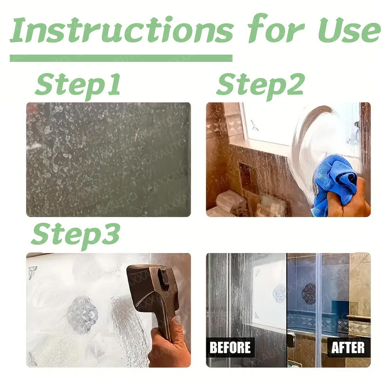Bathroom Kitchen Glass Polishi - Home Bathroom Cleaning Kit ulasan dan harga