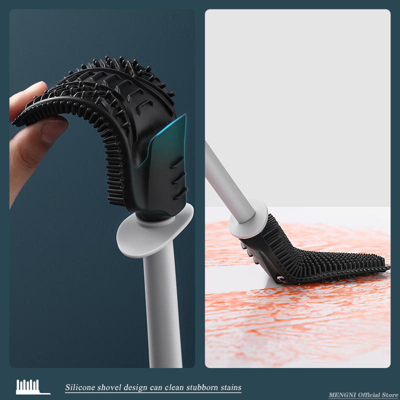 MENGNI-Luxury Toilet Brush Bat - Home Bathroom Cleaning Kit ulasan dan harga