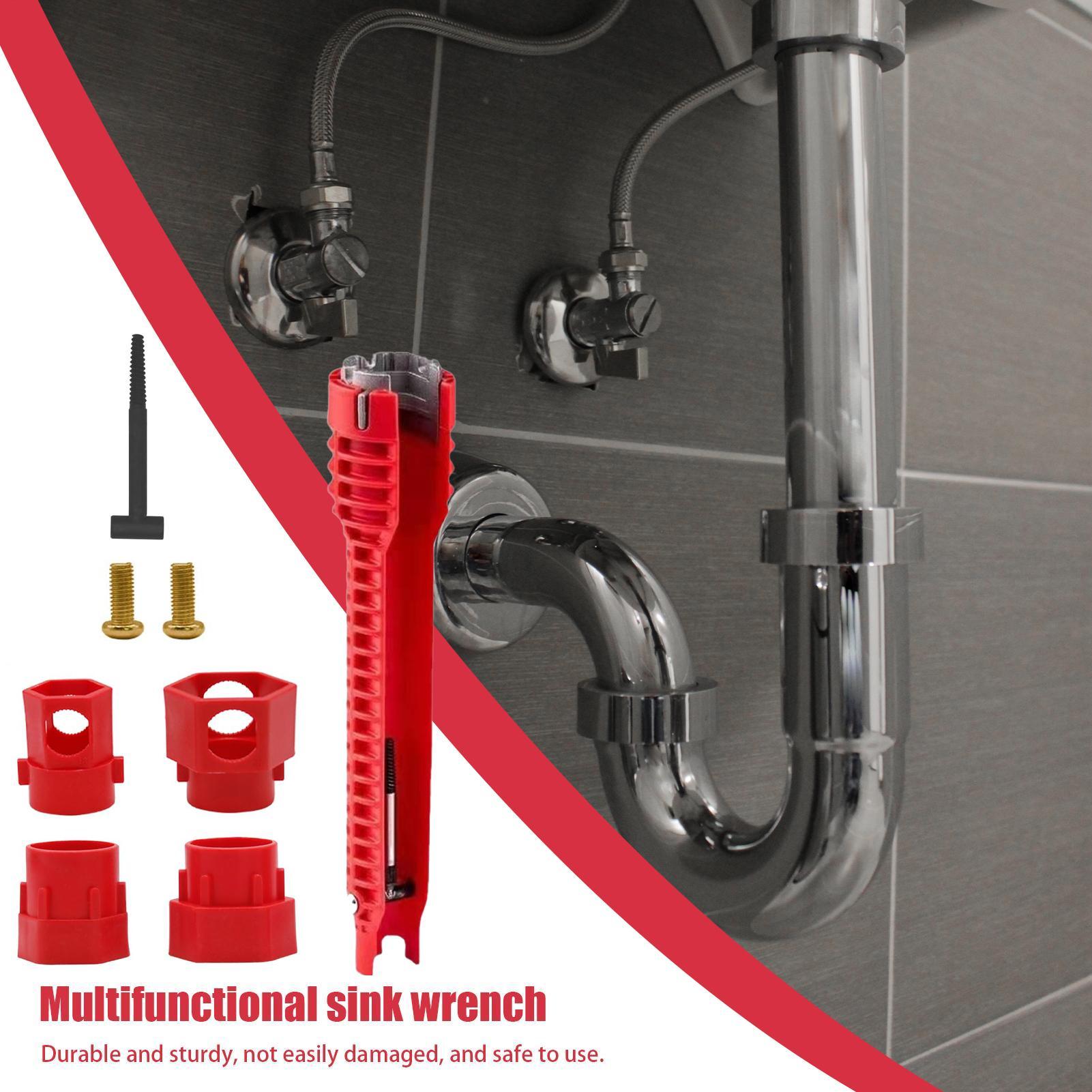 14In1 Bathroom Wrench Set Fauc - Home Bathroom Plumbing ulasan dan harga