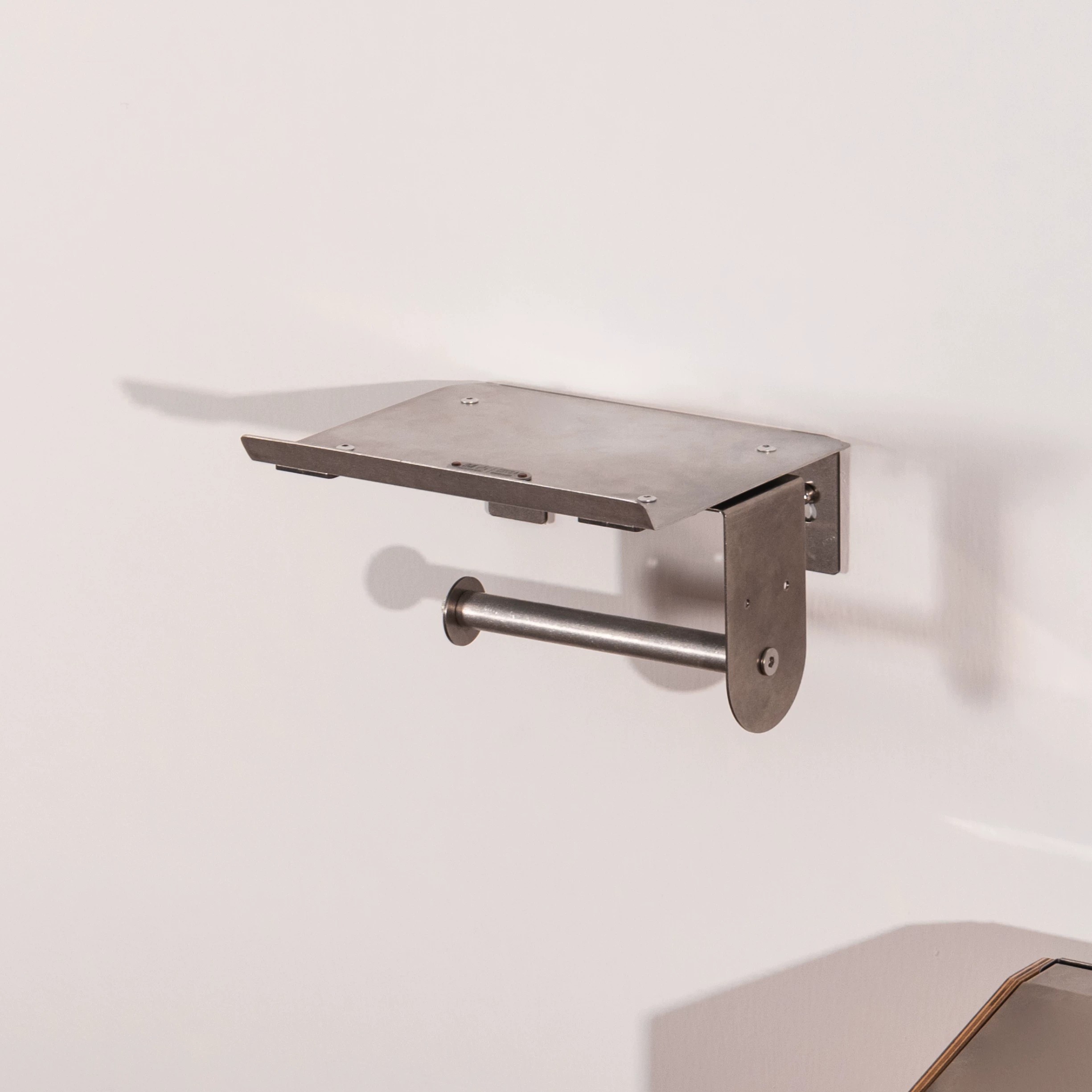 Minimalist Wall Mount Paper To - Home Bathroom Paper Towel Holder ulasan dan harga
