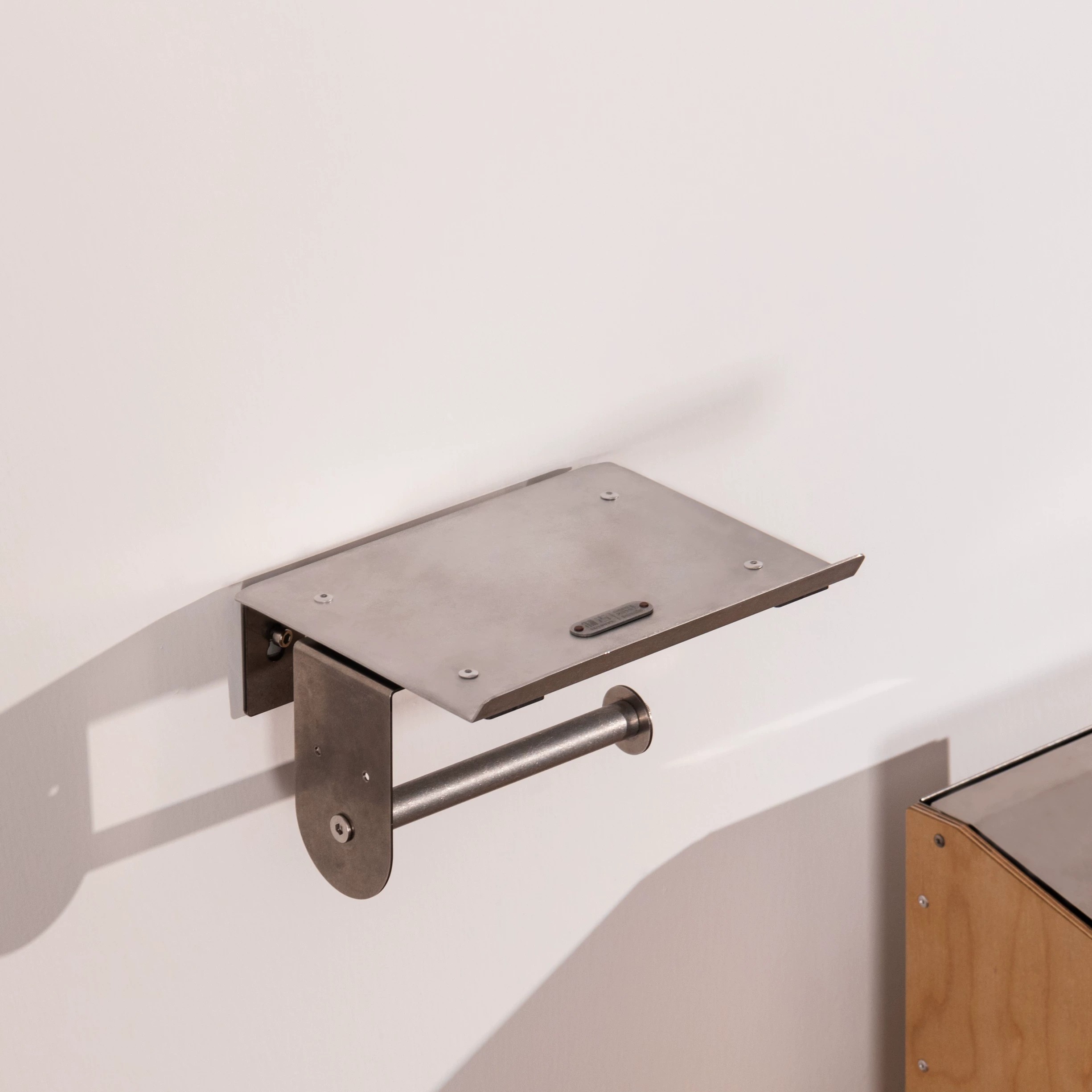 Minimalist Wall Mount Paper To - Home Bathroom Paper Towel Holder ulasan dan harga