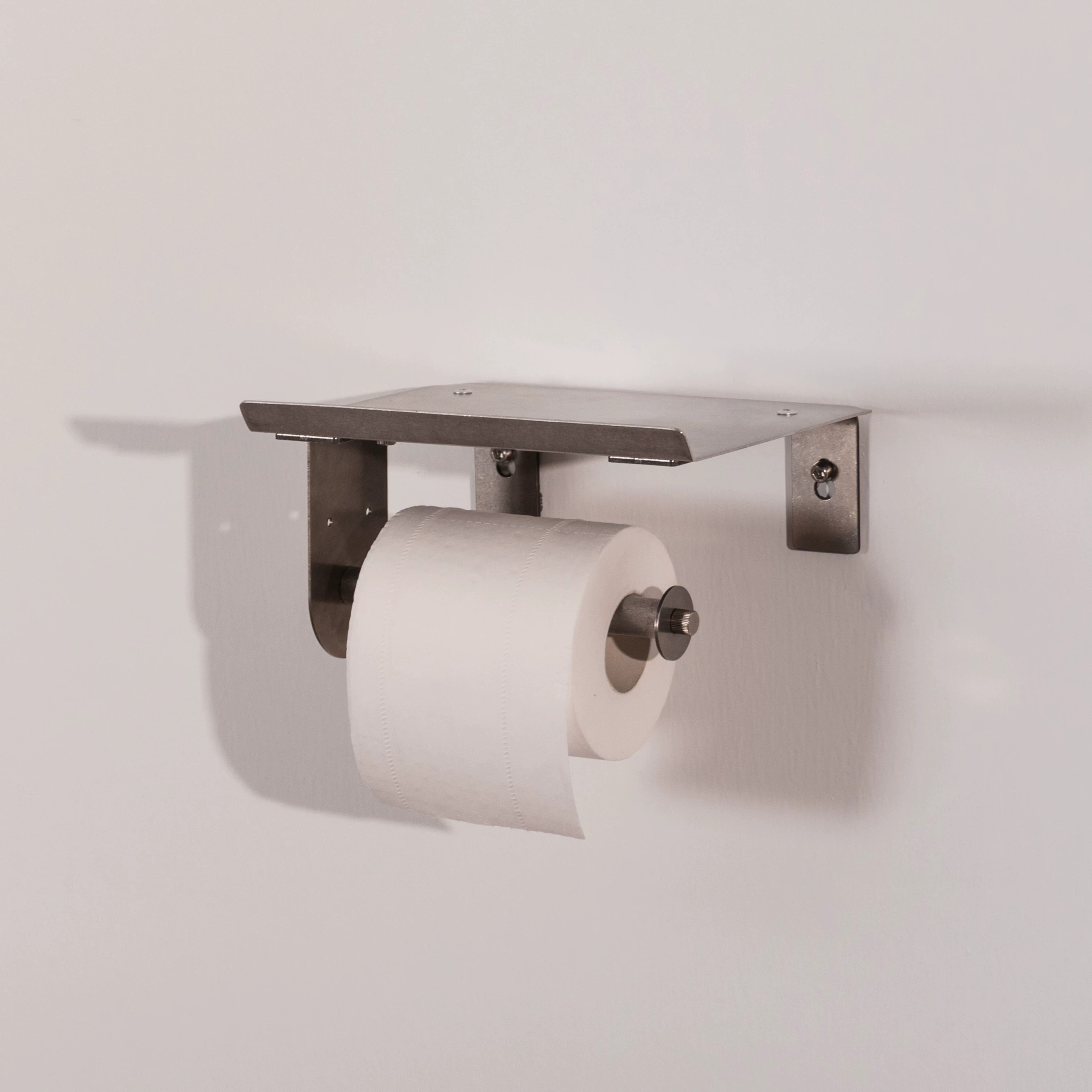 Minimalist Wall Mount Paper To - Home Bathroom Paper Towel Holder ulasan dan harga