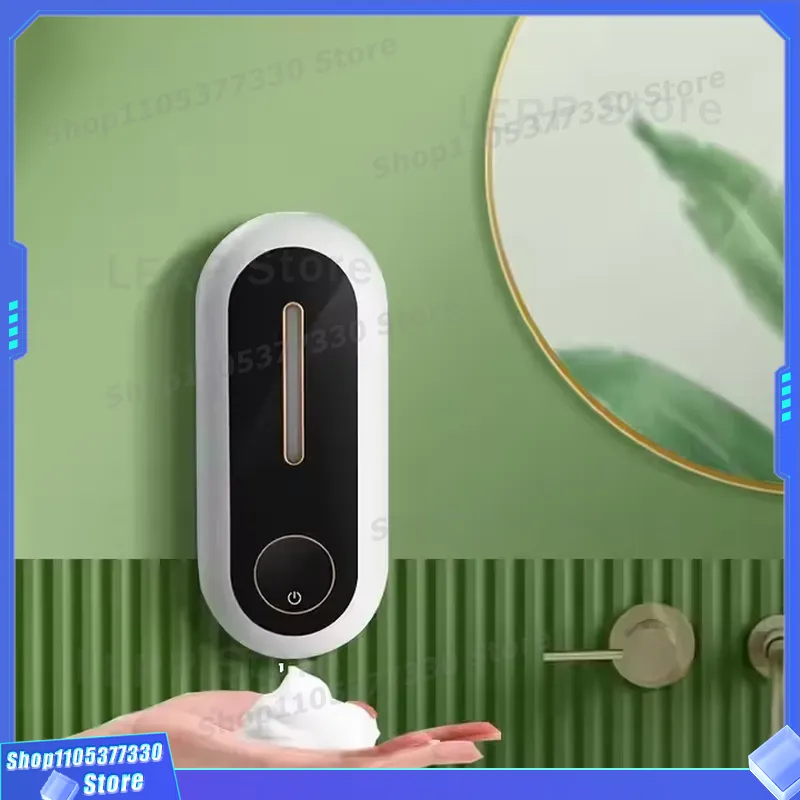 Automatic Electric Foam Soap D - Home Bathroom Wall Soap Dispenser ulasan dan harga