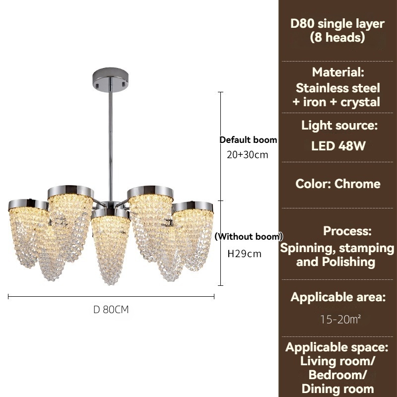 Luxury Postmodern K9 Crystal L - Home Bathroom Lighting Design ulasan dan harga