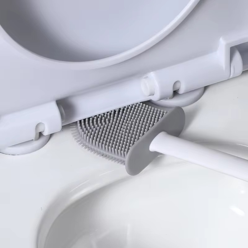 1PC Black Wall Mounted Toilet  - Home Bathroom Cleaning Kit ulasan dan harga