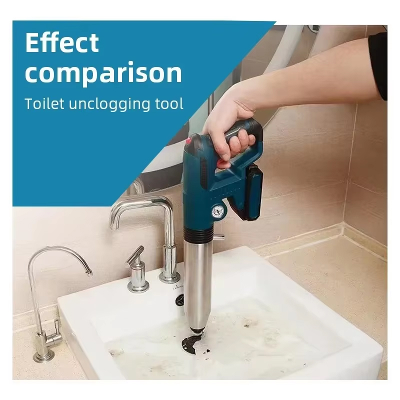 Electric Air Plunger Toilet Dr - Plunger Toilet ulasan dan harga