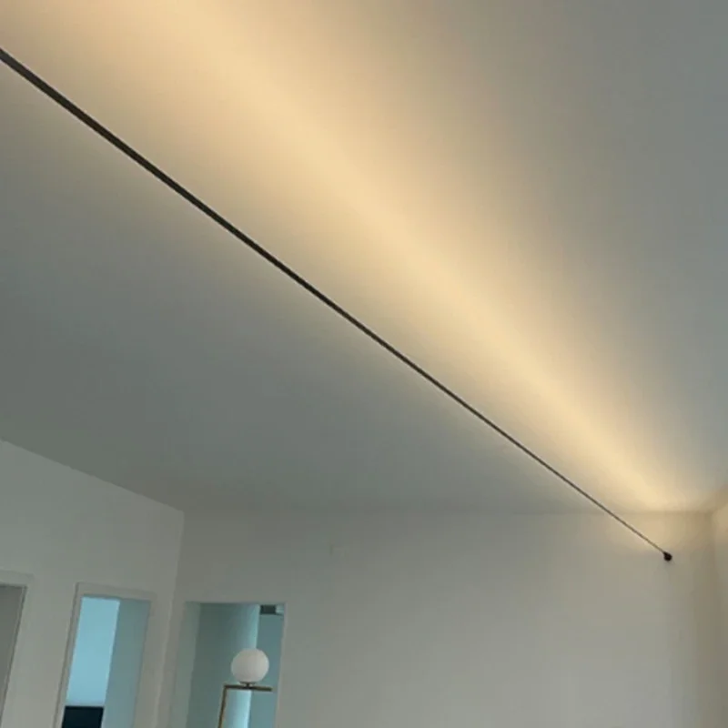 Nordic Minimalist Strip Wall L - Home Bathroom Lighting Design ulasan dan harga